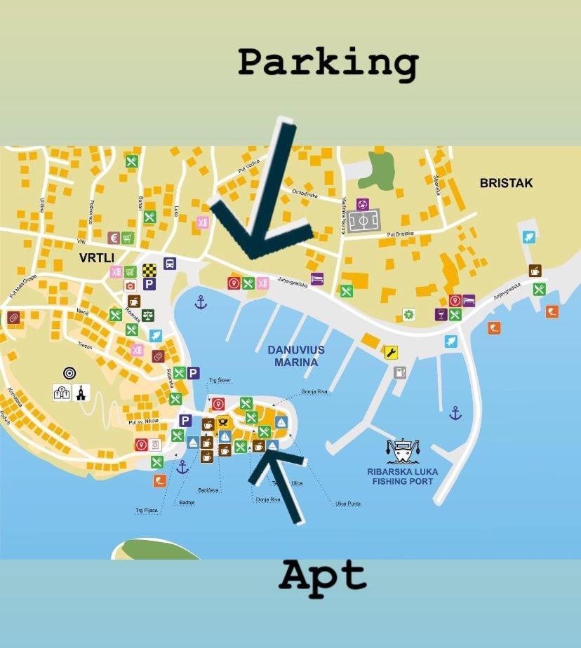 Apartman Roko Tribalj 외부 사진